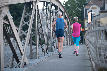 Image showing couple jogging