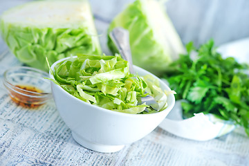 Image showing cabbage salad