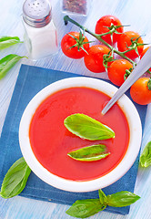 Image showing tomato soup