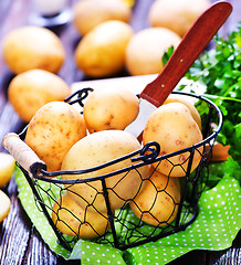 Image showing raw potato