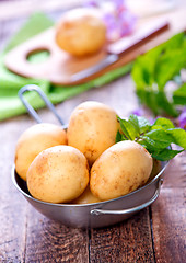 Image showing raw potato