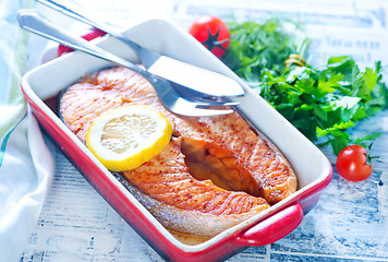 Image showing fried fish in bowl