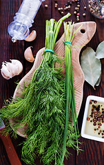 Image showing fresh dill