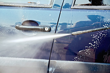 Image showing Car washing