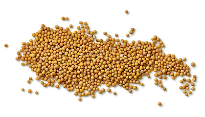 Image showing heap of mustard seeds