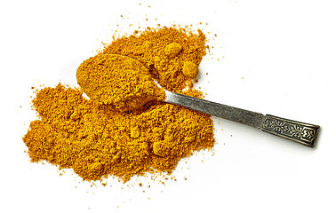Image showing heap of curry powder