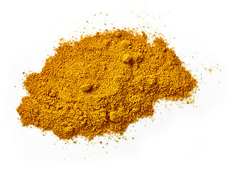 Image showing heap of curry powder