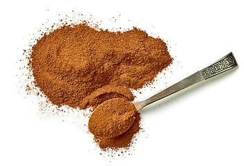 Image showing heap of ground cinnamon