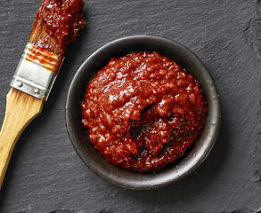 Image showing bowl of steak sauce