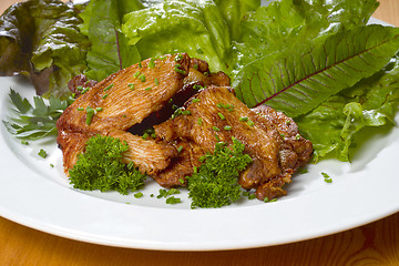 Image showing roasted chicken dish