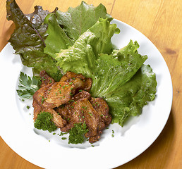 Image showing roasted chicken dish