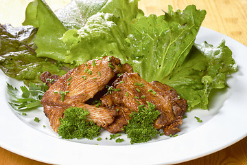 Image showing roasted chicken dish