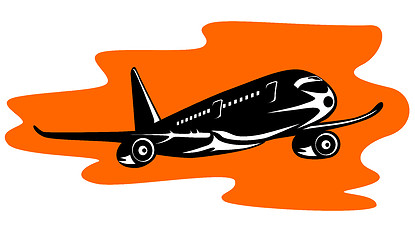 Image showing Airplane taking off