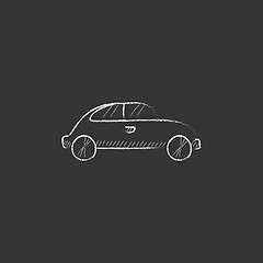 Image showing Car. Drawn in chalk icon.