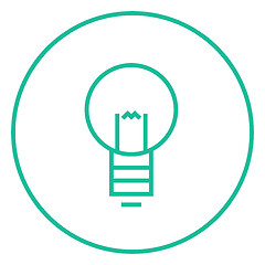 Image showing Lightbulb line icon.