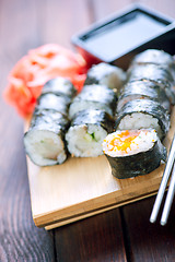 Image showing sushi