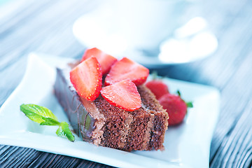 Image showing chocolate cake