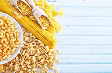 Image showing raw pasta