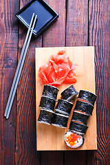 Image showing sushi