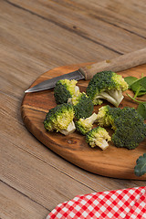 Image showing Green broccoli 