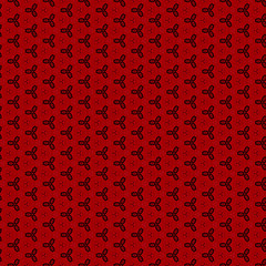 Image showing Red abstract pattern background