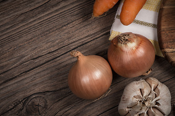 Image showing Vegetables from the garden