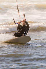 Image showing Kitesurfer 