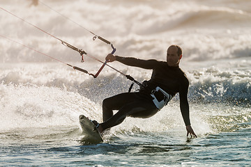 Image showing Kitesurfer 