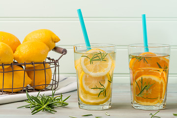 Image showing Detox water cocktails