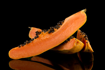 Image showing Fresh and tasty papaya