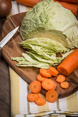 Image showing Vegetables from the garden