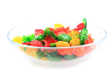 Image showing sweet different bonbon