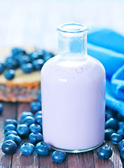 Image showing blueberry drink