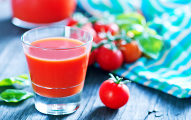 Image showing tomato juice