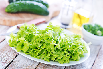 Image showing fresh lettuce