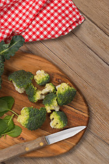 Image showing Green broccoli 