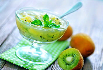 Image showing kiwi jam