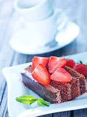 Image showing chocolate cake