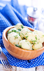 Image showing boiled potato