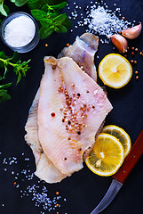 Image showing raw fish