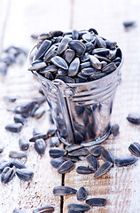 Image showing sunflower seed