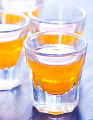 Image showing vodka with orange  juice