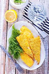 Image showing fried fish