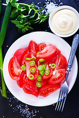 Image showing tomato salad