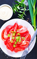 Image showing tomato salad