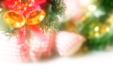 Image showing Christmas background, dream looking tone