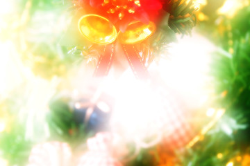 Image showing Christmas background, dream looking tone