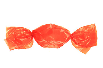 Image showing orange bonbon isolated