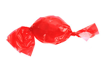 Image showing red bonbon isolated