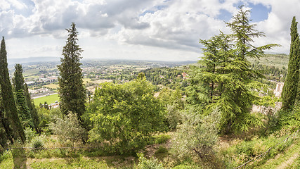 Image showing landscape scenery in Italy Umbria